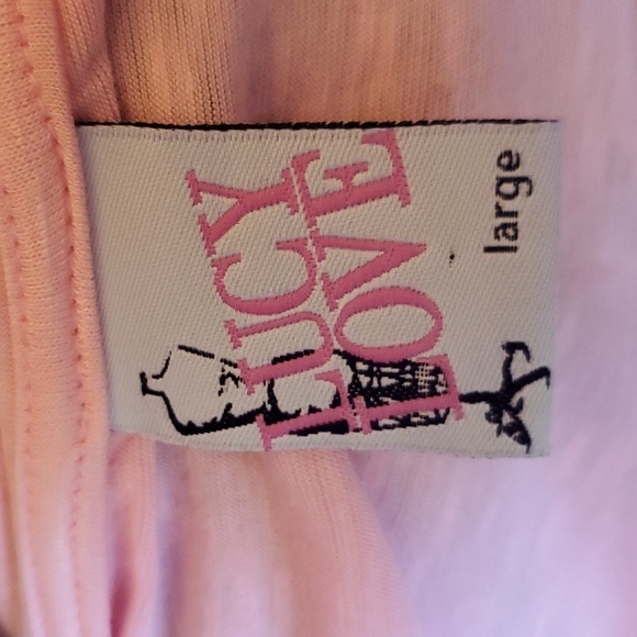 Lucy Love Women's Ruffle Pink Dress - Picture 6 of 7